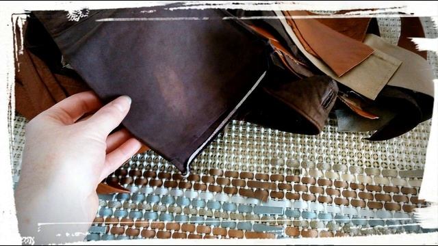 #коврик #кожа #DIY как использовать остатки кожи смотреть онлайн