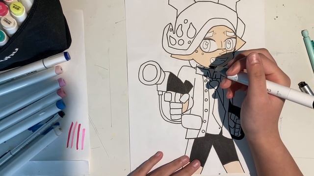 Drawing Marvin (splatoon 3 ) смотреть онлайн