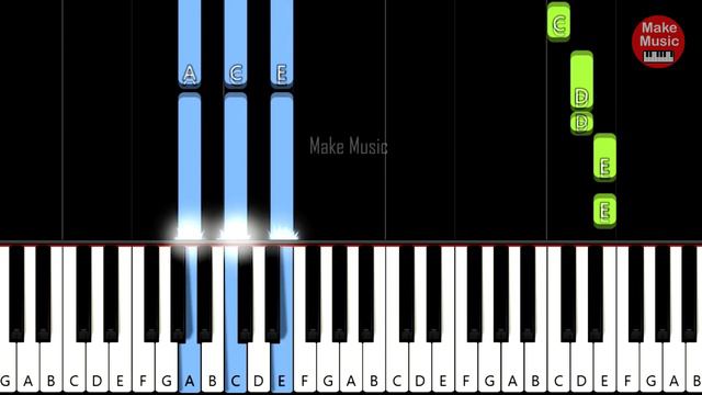 Mario Bischin - MACARENA 🎹 Piano Tutorial смотреть онлайн