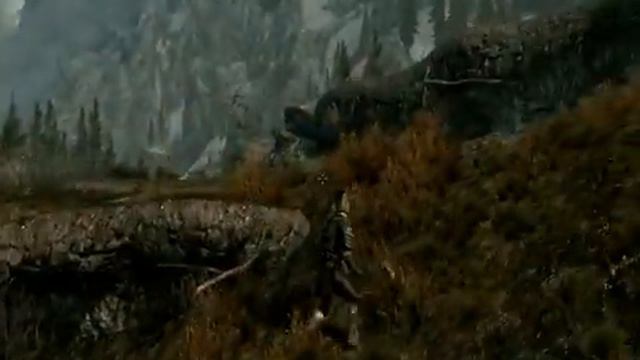skyrim gameplay-dragon fight смотреть онлайн