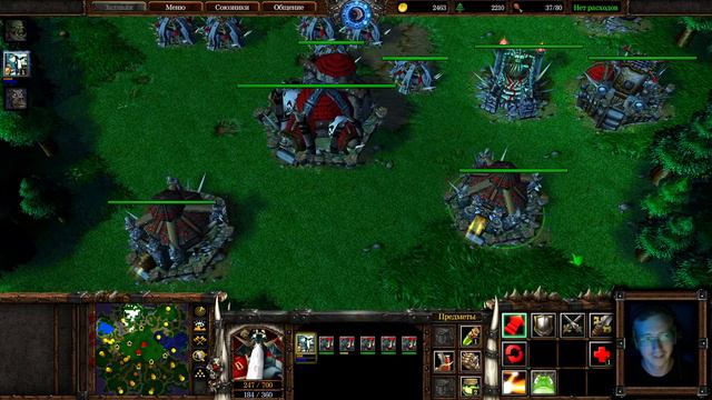 Warcraft 3 - [2x2x2x2] [vs.комп] - я правильно понимаю, здесь кастуют? смотреть онлайн