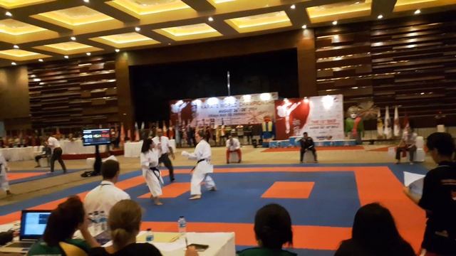 Mexico Femal Kumite 12th SKIF World championship2016 смотреть онлайн