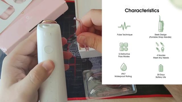 Oclean W10 water flosser- Unboxing and demonstration how to keep 100% your teeth clean! смотреть онлайн