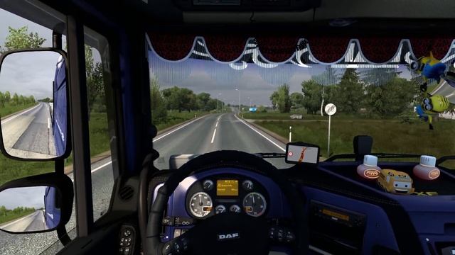 [ ETS2 1.46 ] DAF XF 105 by vad&k + Sound | Luga (RU) - Pärnu (EST) | ETS2 Mods смотреть онлайн