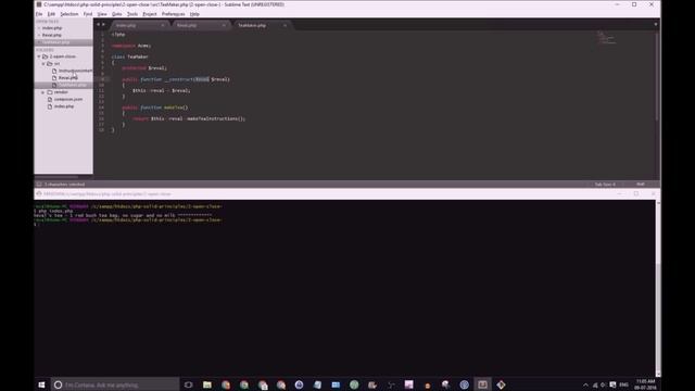 SOLID Principles - Open Close (PHP Tutorial Part 2/5) смотреть онлайн