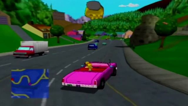 The Simpsons: Road Rage - Video Game Review смотреть онлайн