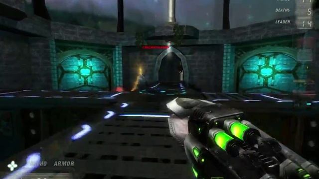 Alien Arena - DeathMatch Gameplay смотреть онлайн
