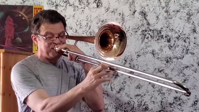 Trombone solo, cover of "Physical" - Dua Lipa смотреть онлайн