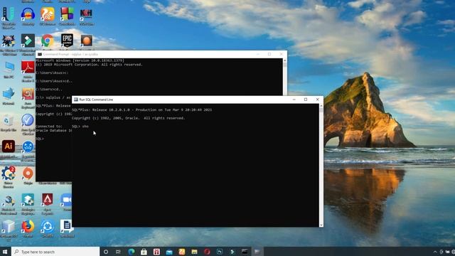 SQL command line (connect user, login, create table) in one tutorial смотреть онлайн