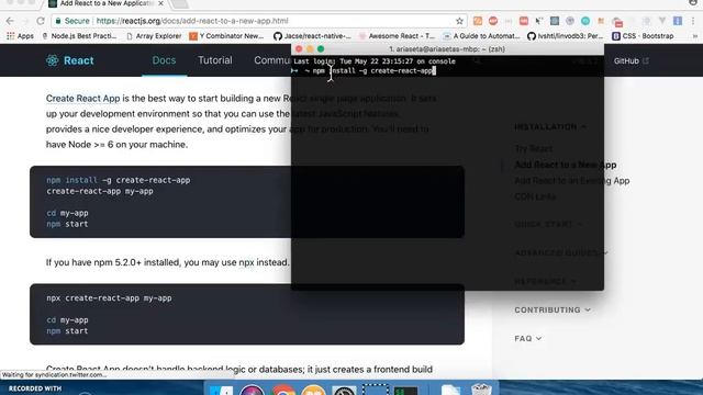 01 Instalasi Create React App | ReactJS PWA смотреть онлайн