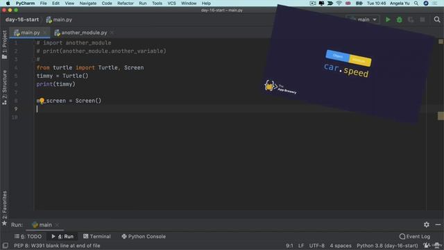 Constructing Objects and Accessing their Attributes and Methods | The Complete Python Pro Bootcamp смотреть онлайн