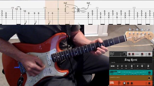 Dire Straits - Sultans of Swing - Guitar Tab - Lesson - Cover - Tutorial - Japanese Fender смотреть онлайн