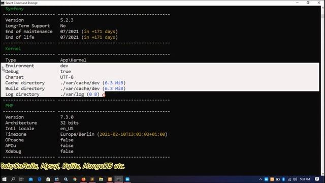Symfony5.2 Part-01 | Install | ORM | How to run on windows? смотреть онлайн
