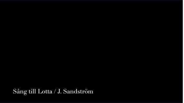 Sång till Lotta, trombone and piano / J. Sandström смотреть онлайн