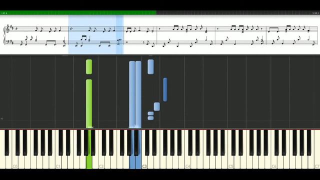 Avril Lavigne - Things ill never say [Piano Tutorial] Synthesia смотреть онлайн