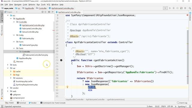 PHP ► API REST: Implementación endpoint cget смотреть онлайн