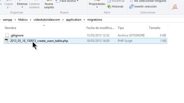 03.- Curso intensivo de Laravel. Crear tablas usando migraciones. смотреть онлайн