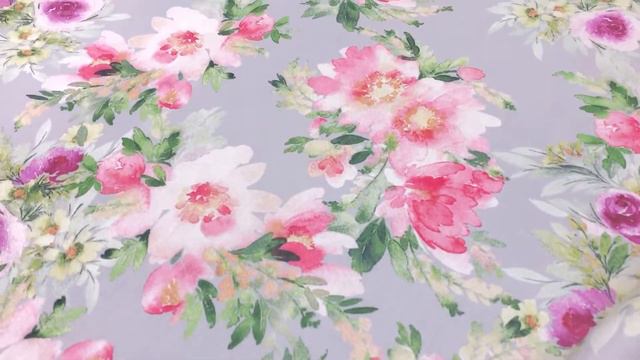 Плотный хлопок "Акварельная романтика", ш.1,5м, хлопок-100%, 170гр/м.кв АРТ 19594 смотреть онлайн