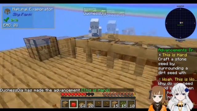 「 Minecraft Sky Farm 」Episode 1: Our island starts here смотреть онлайн