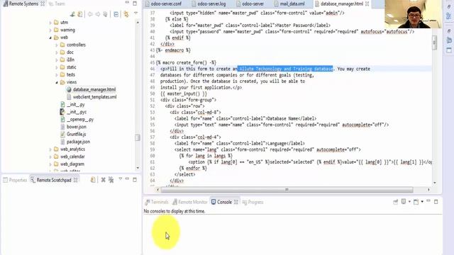 Odoo 9 Frontend and Backend debranding смотреть онлайн