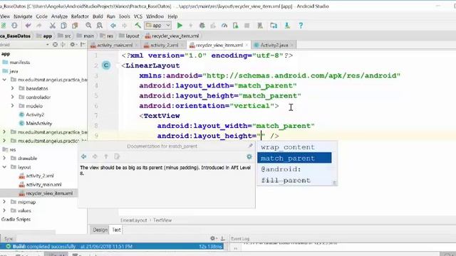 Android y Sqlite 5 смотреть онлайн