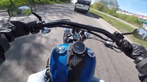 Harley Davidson Dyna Street Bob | Тест драйв | Ride in City | Обзор