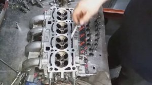 Ремонт ГБЦ 16 клапанной на Ваз 2112 после обрыва ремня ГРМ