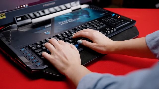 UNBELIEVABLE CURVED SCREEN GAMING LAPTOP - Predator 21x Review смотреть онлайн