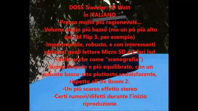 Ue Boom 2 vs Doss Traveler (Outdoor Speaker - Summer 2017) смотреть онлайн
