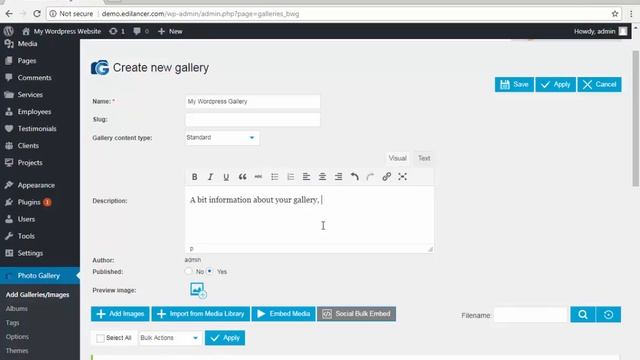 Install Gallery Plugin in Wordpress, best wordpress plugin, how to create wordpress website, part 3 смотреть онлайн