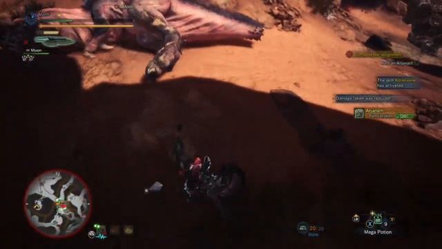 Monster Hunter World #20 HR Tickly Pink Anjanath смотреть онлайн