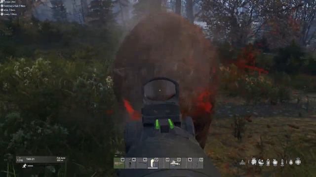 BEAR KILL AND CROWN DEATH - DAYZ HUNTSMEN смотреть онлайн