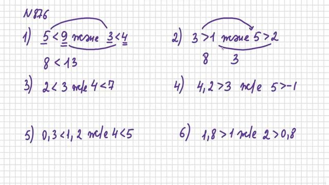 6-сынып математика 875 876 877 880 881 есептер