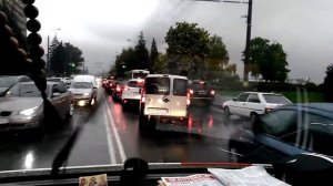 Как пропускают скорую помощь! How to pass an ambulance in Ukraine!