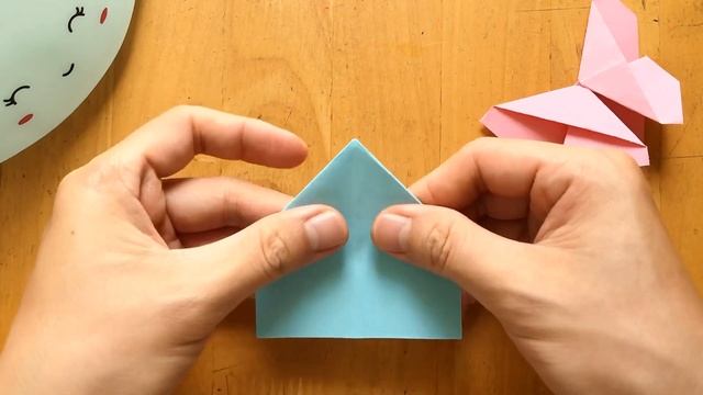 Easy origami cute butterfly only with 12x6cm paper смотреть онлайн