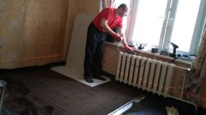 Укладка пола Кнауф на керамзитную засыпку своими руками