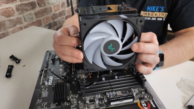 AMAZING Deepcool Gammaxx AG500 BK ARGB 5 Heatpipe Compact CPU Cooler смотреть онлайн