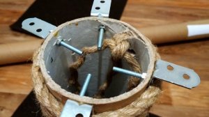 Когтеточка столбик без домика своими руками