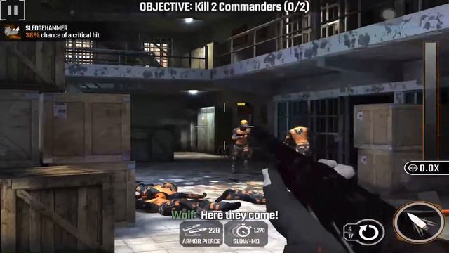 Zone 16 Prison Island Stronghold Shotgun mission #2 sniper strike : special ops ( iOS & Android ) смотреть онлайн