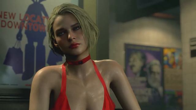 Resident Evil 3 | Джилл в красном платье смотреть онлайн
