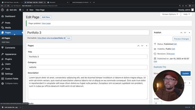 WordPress - Theme Excercise смотреть онлайн