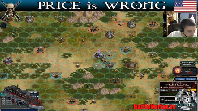 PRICEisWRONG vs War Commander Iron Lord Wave 30 смотреть онлайн