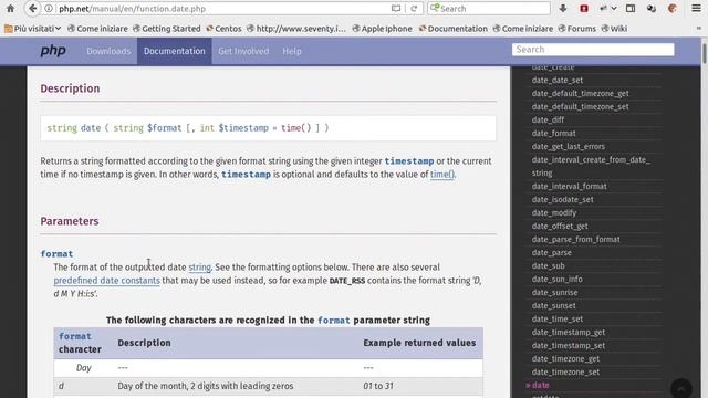PHP 7 Tutorial ITA: Funzione date() #71 смотреть онлайн