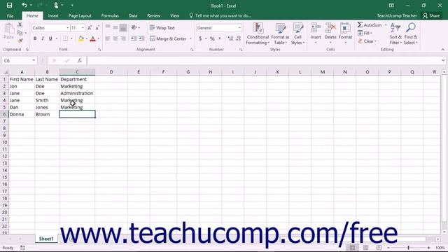 Excel 2016 Tutorial Pick from Drop-Down List Microsoft Training Lesson смотреть онлайн