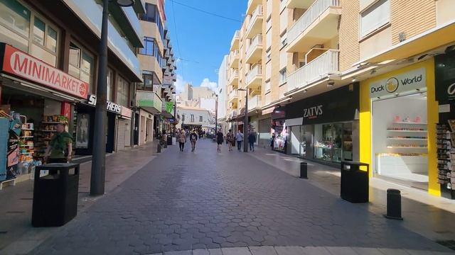 Курортный город Benidorm. Испания