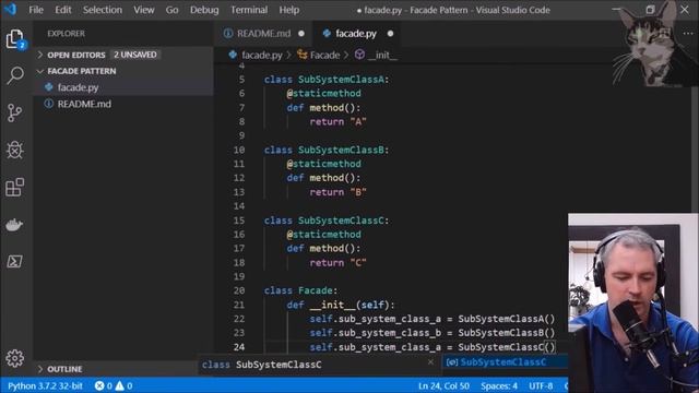 Facade Design Pattern смотреть онлайн