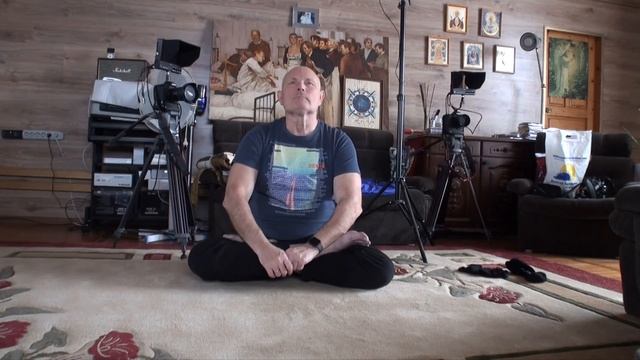 Поза лотоса - сидим 40 минут. смотреть онлайн