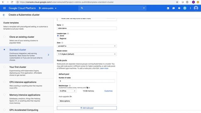 ROBIN Storage for GKE - Install Kubernetes Cluster смотреть онлайн