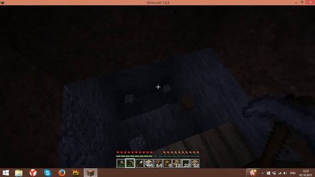 Minecraft №1 Строем дом и подвал