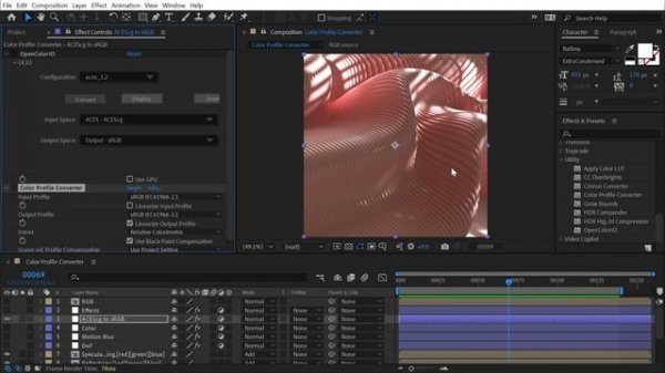 Color Profile Converter | Effects of After Effects